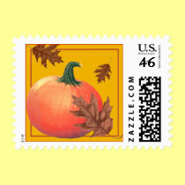 HARVEST PUMPKIN STAMP stamps