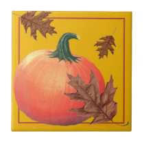 Harvest Pumpkin tile tiles