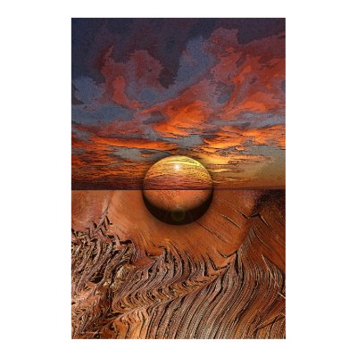 Harvest Sun by Gregory Gallo Print by arteologist23