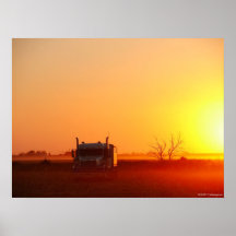 Harvest Sunset Posters