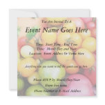 Harvest Time - Tomatoes! Custom Invitations