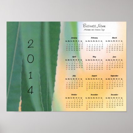 Harvest Willow Custom Business Wall Calendar Posters