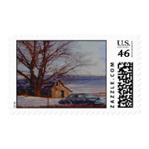 Harvested Fields postage by dbuckman Harvested Fields postage