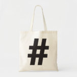 Hash Tote Tote Bags