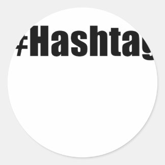 Hashtag Stickers