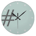 @Hashtag #Time clock wall clocks