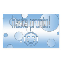 Hasta Pronto! Argentina Flag Colors Pop Art Rectangular Stickers