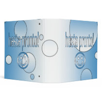 Hasta Pronto! Guatemala Flag Colors Pop Art Vinyl Binders
