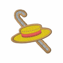 Hat and Cane embroidered shirts