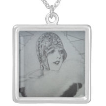 Hat and Stole Personalized Necklace