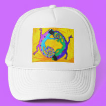 Hat - Cap- Groovy Tropical Lizards