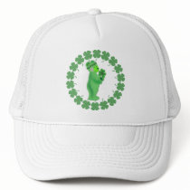 Hat, Cap -Irish Shamrock St Patrick Teddy