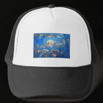 Hat: Dance Around the Moon by C. Doyle by Aquavel Hat: Dance Around the Moon by C. Doyle
