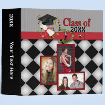 Hat Diploma Class of - Customize binders