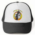Hat Dirty Linen logo orange & yellow