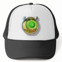Hat Eye Green Lid by lester_palocsay Hat Eye Green Lid