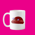 Hat in Red with Purple Flower