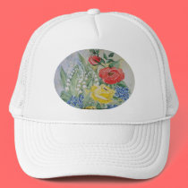 Hat Lillies of the Valley and Co by irenemaria Hat Lillies of the Valley and Co