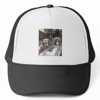 Hat: Mad Hatter Tea Party - Alice in Wonderland by Aquavel