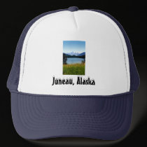 Hat: Mendenhall Lake and Glacier by Aquavel Hat: Mendenhall Lake and Glacier