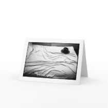 HAT ON BED Card by ReneBui HAT ON BED Card