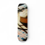 Hat on Bed Skate Board Decks