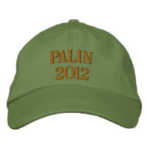 Hat, Palin 2012 embroidered hats by dazeemay Hat, Palin 2012 embroidered hats