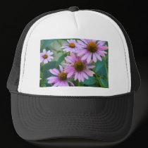 Hat, Purple Daisies # 248