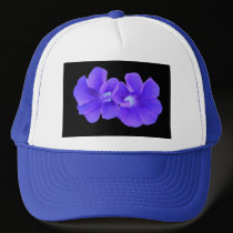 Hat, Purple Floating Morninglories 5226