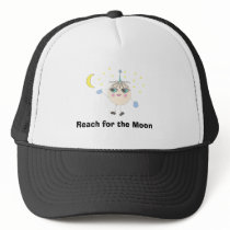 Hat Reach for the Moon by Artzy4U Hat Reach for the Moon