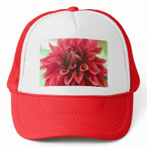 Hat, Red Dahlia # 174