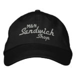Hat - (Silver Letters) M&N Knit Design 2 embroidered hats