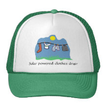 Hat -Solar powered clothes dryer