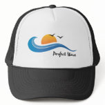 Hat: Sun and wave