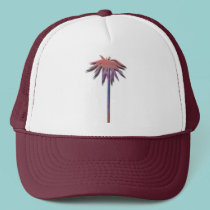 HAT - SUNSET PALM by Karedesign4 HAT - SUNSET PALM