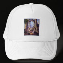 Hat: The Enchanted Prince- Maxfield Parrish by Aquavel Hat: The Enchanted Prince- Maxfield Parrish