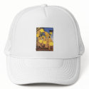 Hat: The Lantern Lighters - Maxfield Parrish by Aquavel Hat: The Lantern Lighters - Maxfield Parrish
