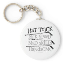 Hat Trick keychains
