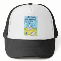 Hat with animated pictures of funny church signs by psnyder62546 Hat with animated pictures of funny church signs