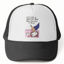 Hat with animated pictures to funny church sayings by psnyder62546 Hat with animated pictures to funny church sayings
