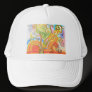 Hat with Colourful Psychedelic Tree Design