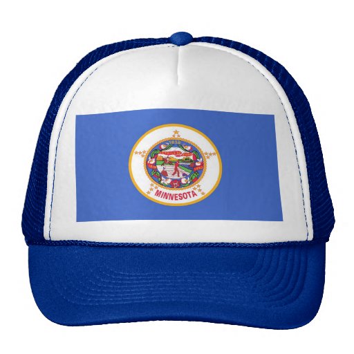 Hat with Flag of Minnesota State - USA