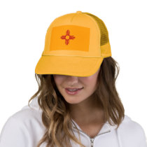 Hat with Flag of New Mexico State - USA
