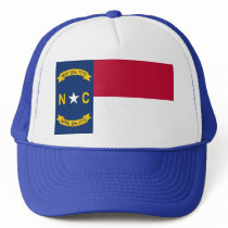 Hat with Flag of North Carolina State - USA