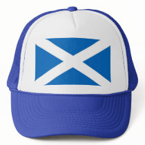 Hat with Flag of Scotland