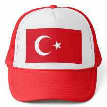 Hat with Flag of Turkey