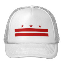 Hat with Flag of Washington DC - USA