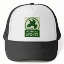 Hat with NY Hunting Symbol by ZephyrusBooks Hat with NY Hunting Symbol