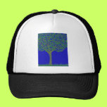 Hat with Tree and Sky Design hats