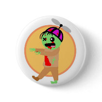 Hat Zombie Button
